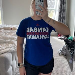 kansas basketball r-shirt